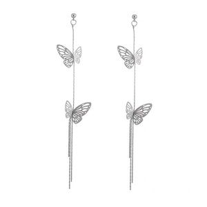 2 For $20 ｜ s925 earring silver butterfly